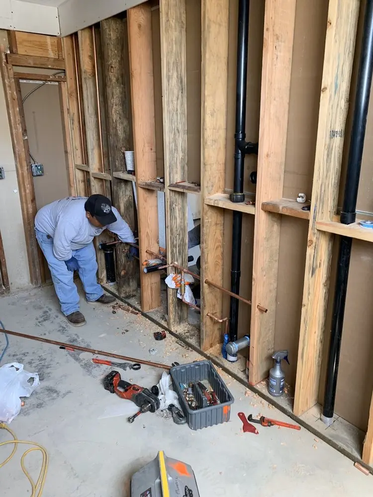 Commercial rough-in plumbing for Water Heater Replacement in Rossford